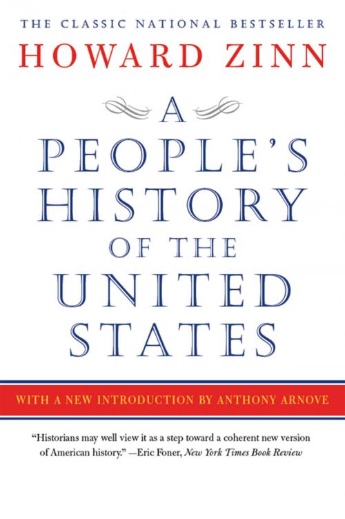 Cover of the book A People's History of the United States by Howard Zinn, Harper Perennial