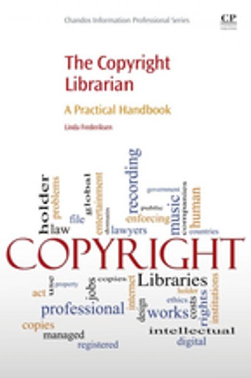 Cover of the book The Copyright Librarian by Linda Frederiksen, Elsevier Science