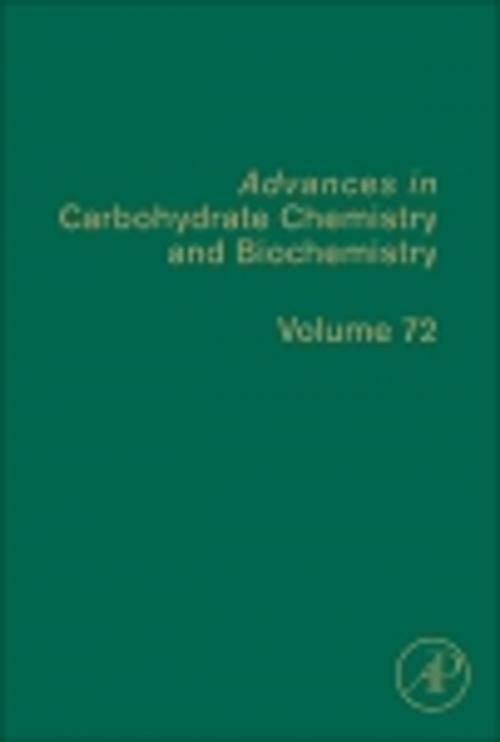 Cover of the book Advances in Carbohydrate Chemistry and Biochemistry by Derek Horton, David C. Baker, Elsevier Science