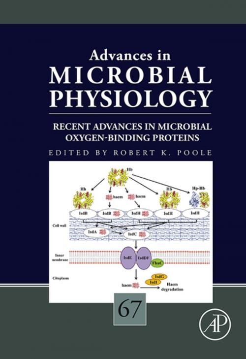 Cover of the book Recent Advances in Microbial Oxygen-Binding Proteins by Robert K. Poole, Elsevier Science