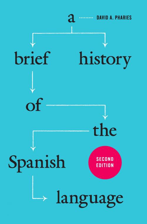 Cover of the book A Brief History of the Spanish Language by David A. Pharies, University of Chicago Press