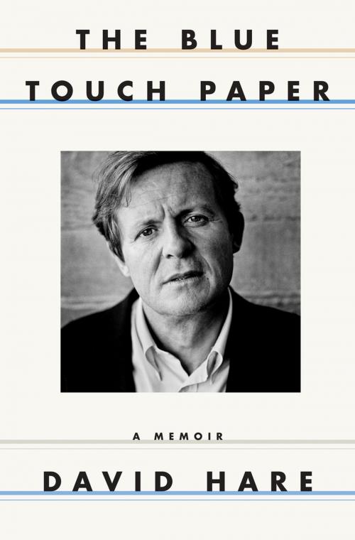 Cover of the book The Blue Touch Paper: A Memoir by David Hare, W. W. Norton & Company