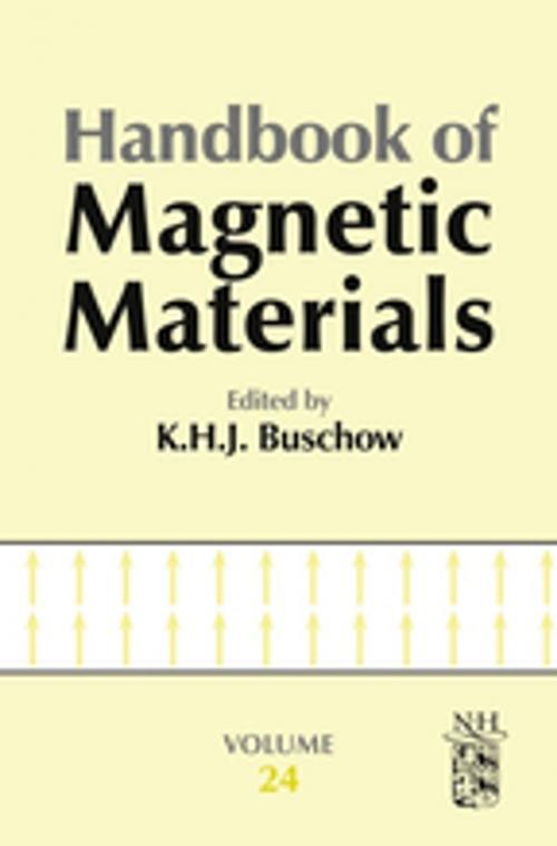 Cover of the book Handbook of Magnetic Materials by K.H.J. Buschow, Elsevier Science