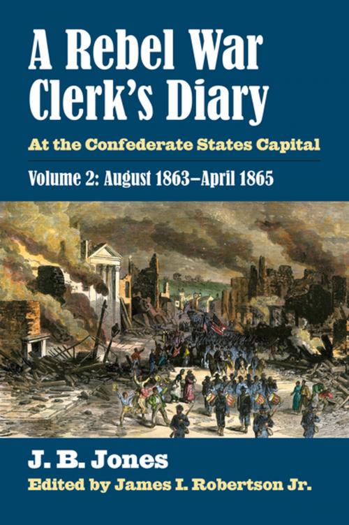 Cover of the book A Rebel War Clerk's Diary by J. B. Jones, University Press of Kansas