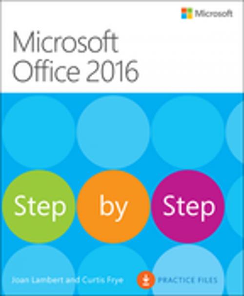 Cover of the book Microsoft Office 2016 Step by Step by Joan Lambert, Curtis Frye, Pearson Education