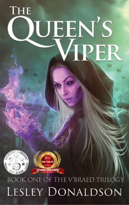 Cover of the book The Queen's Viper by Lesley Donaldson, Aquhorthies Publishing