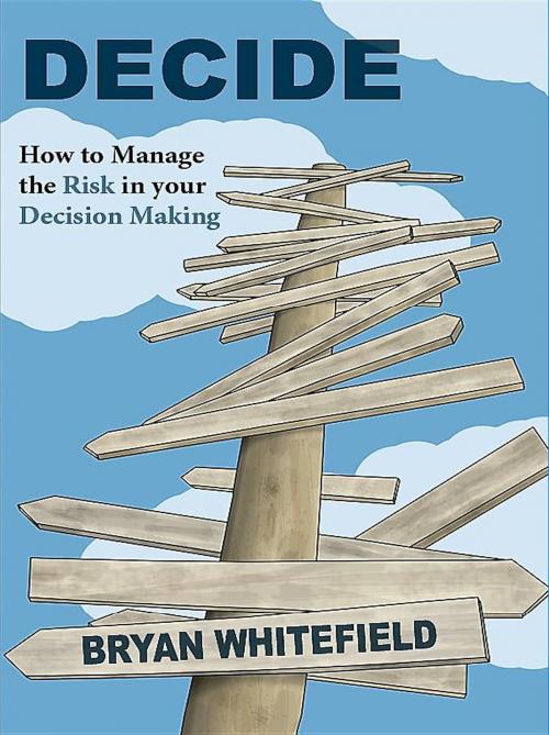 Cover of the book DECIDE by Bryan Whitefield, Risk Management Partners