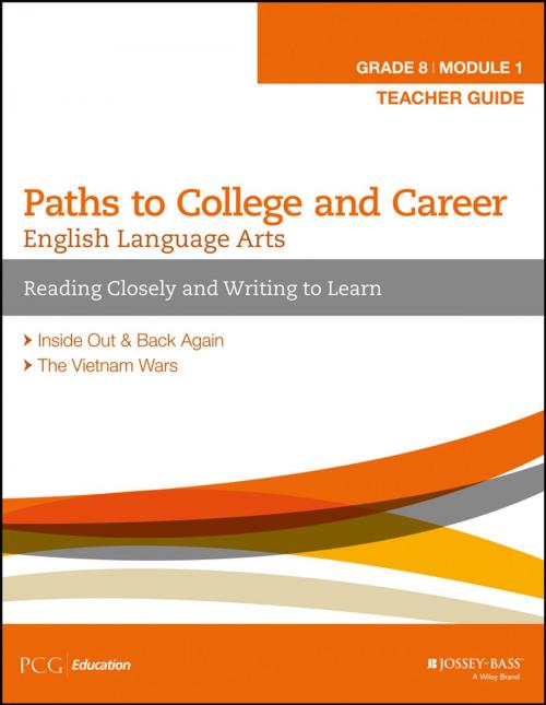 Cover of the book English Language Arts, Grade 8 Module 1 by PCG Education, Wiley