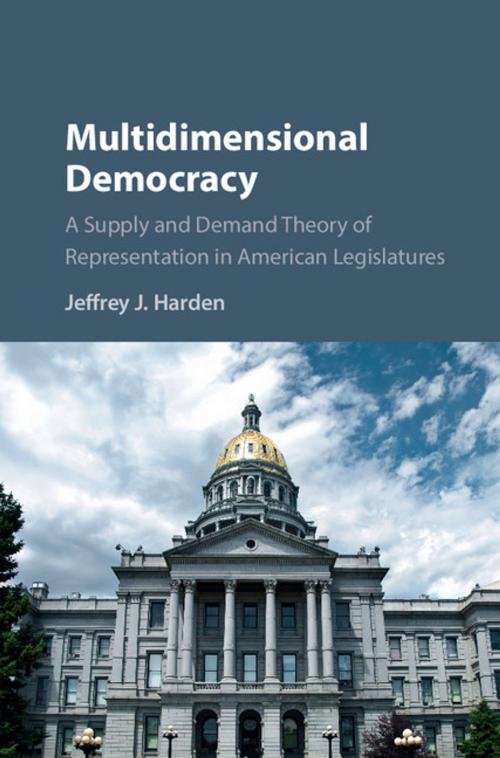 Cover of the book Multidimensional Democracy by Jeffrey J. Harden, Cambridge University Press