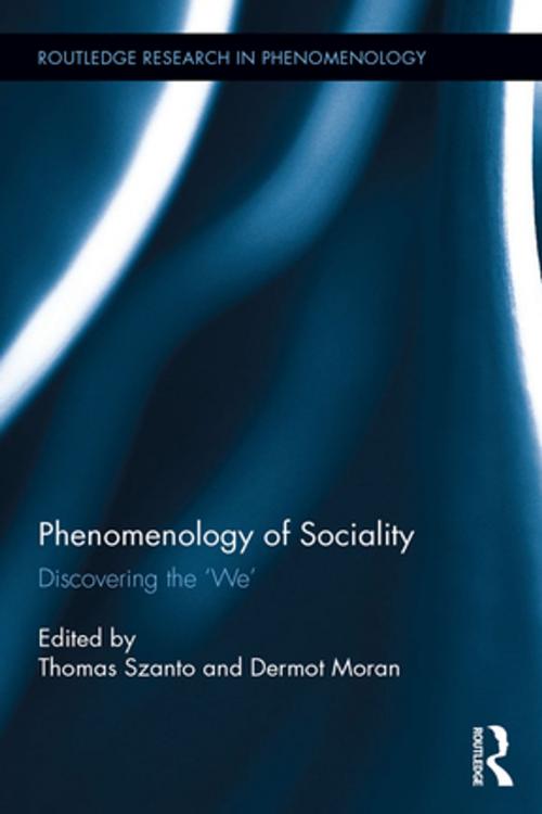 Cover of the book Phenomenology of Sociality by , Taylor and Francis