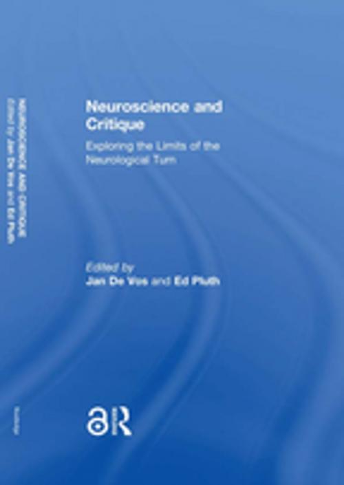 Cover of the book Neuroscience and Critique by , Taylor and Francis