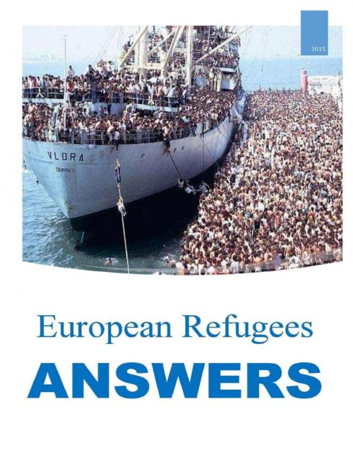 Cover of the book European Refugees: Answers (Annotated) by Edvard Skurko, Lulu.com