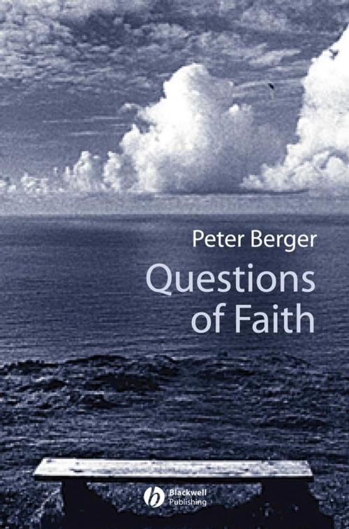 Cover of the book Questions of Faith by Peter Berger, Wiley
