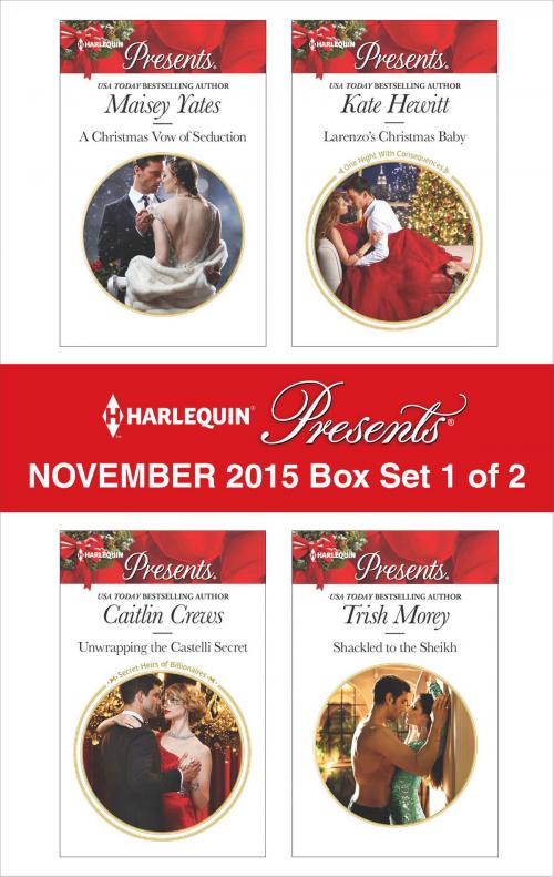 Cover of the book Harlequin Presents November 2015 - Box Set 1 of 2 by Maisey Yates, Caitlin Crews, Kate Hewitt, Trish Morey, Harlequin