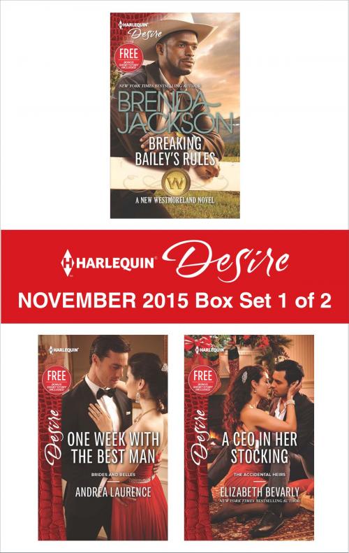 Cover of the book Harlequin Desire November 2015 - Box Set 1 of 2 by Brenda Jackson, Andrea Laurence, Elizabeth Bevarly, Harlequin