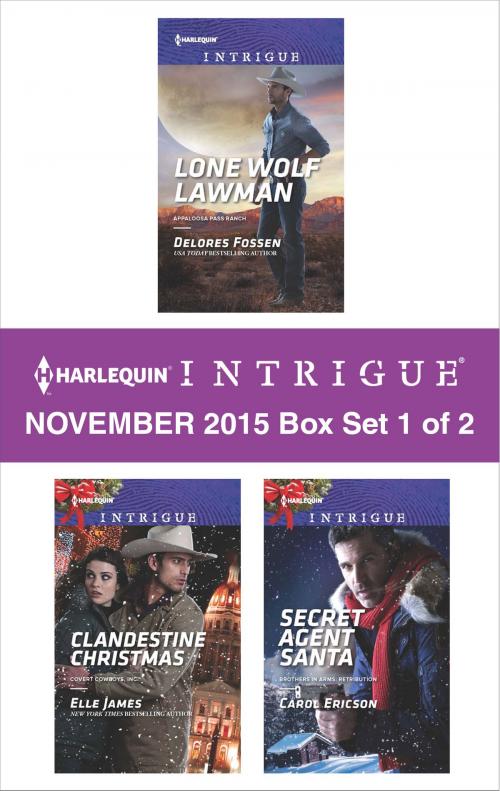 Cover of the book Harlequin Intrigue November 2015 - Box Set 1 of 2 by Delores Fossen, Elle James, Carol Ericson, Harlequin