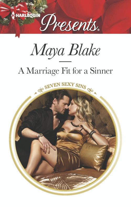 Cover of the book A Marriage Fit for a Sinner by Maya Blake, Harlequin