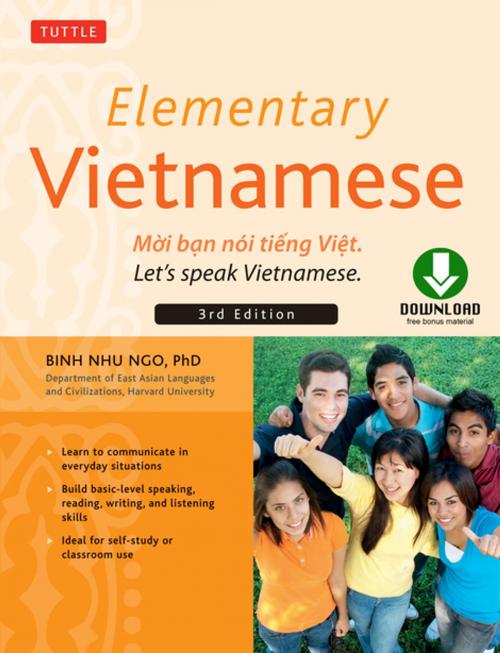Cover of the book Elementary Vietnamese, Third Edition by Binh Nhu Ngo Ph.D., Tuttle Publishing
