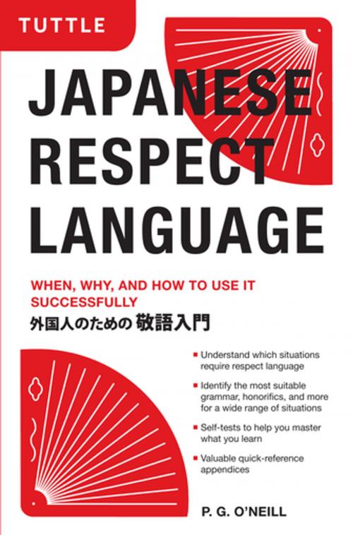Cover of the book Japanese Respect Language by P. G. O'Neill, Tuttle Publishing