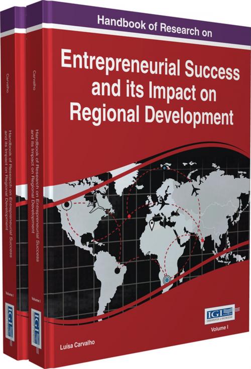 Cover of the book Handbook of Research on Entrepreneurial Success and its Impact on Regional Development by , IGI Global