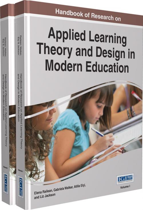 Cover of the book Handbook of Research on Applied Learning Theory and Design in Modern Education by , IGI Global