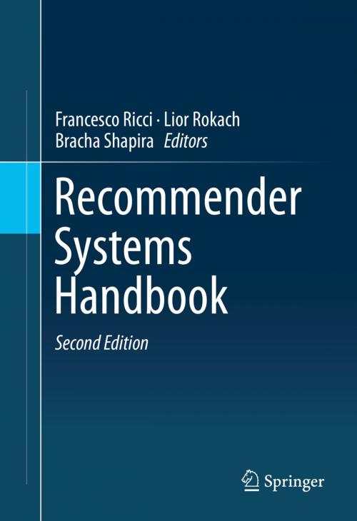 Cover of the book Recommender Systems Handbook by , Springer US