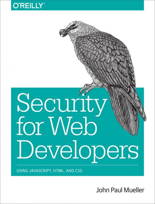 Cover of the book Security for Web Developers by John Paul Mueller, O'Reilly Media
