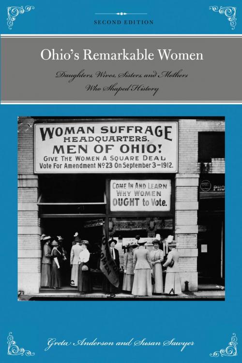 Cover of the book Ohio's Remarkable Women by Greta Anderson, Susan Sawyer, Globe Pequot Press