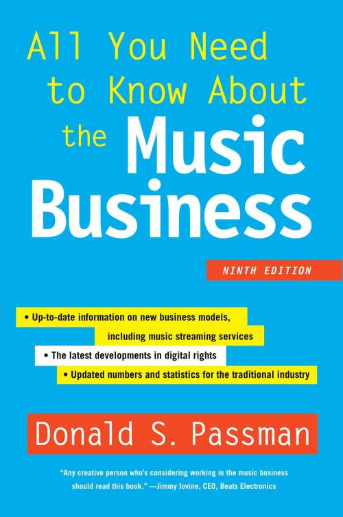 Cover of the book All You Need to Know About the Music Business by Donald S. Passman, Simon & Schuster