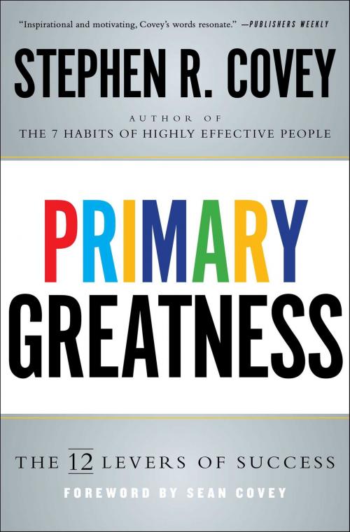 Cover of the book Primary Greatness by Stephen R. Covey, Simon & Schuster