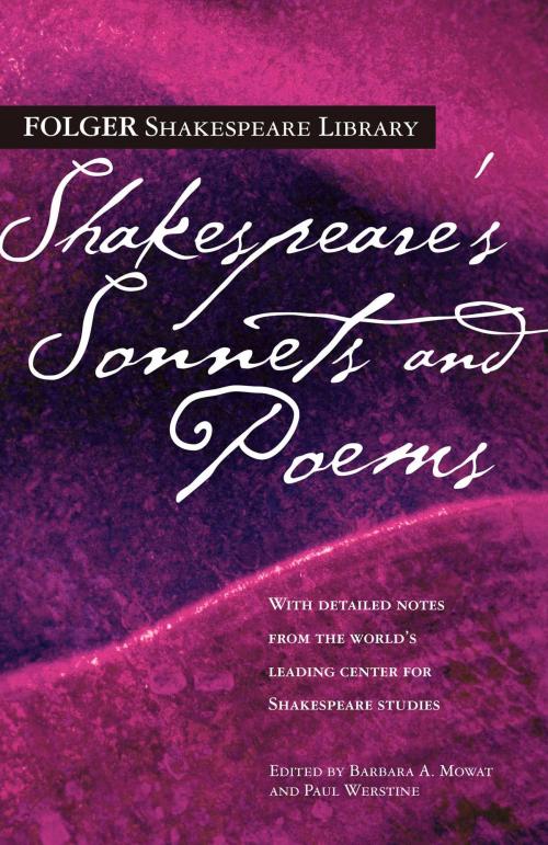 Cover of the book Shakespeare's Sonnets & Poems by William Shakespeare, Simon & Schuster