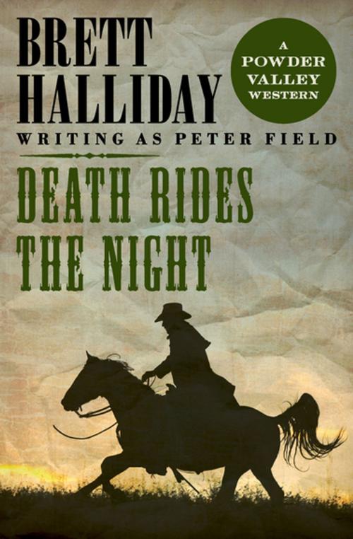 Cover of the book Death Rides the Night by Brett Halliday, Open Road Media