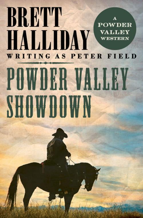 Cover of the book Powder Valley Showdown by Brett Halliday, Open Road Media