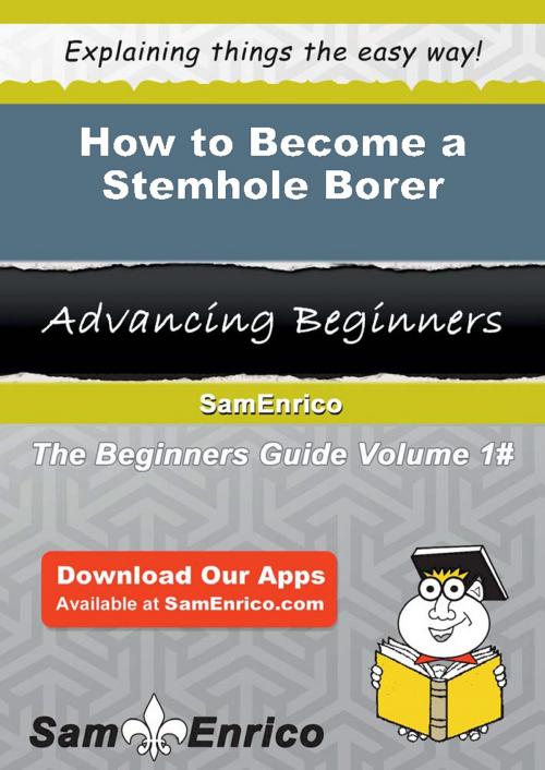Cover of the book How to Become a Stemhole Borer by Elvia Canada, SamEnrico