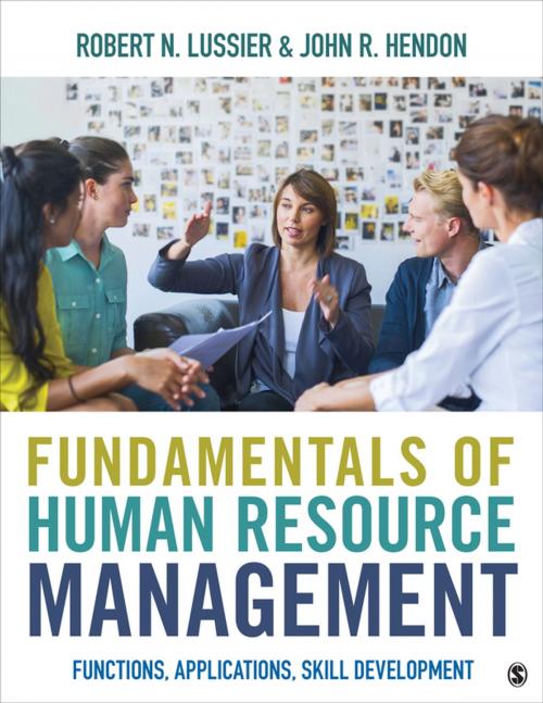 Cover of the book Fundamentals of Human Resource Management by Professor Robert N. Lussier, John R. Hendon, SAGE Publications