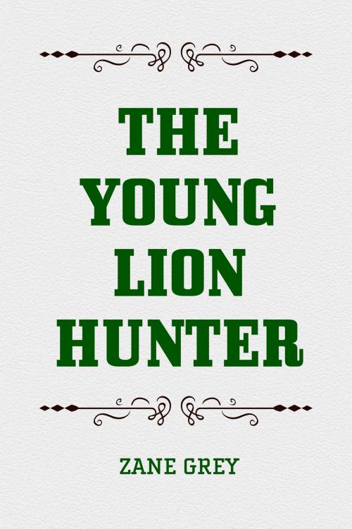Cover of the book The Young Lion Hunter by Zane Grey, Krill Press