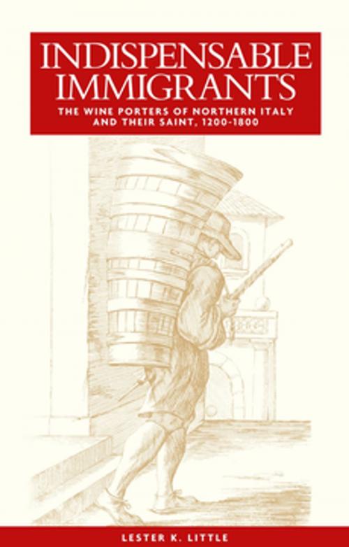Cover of the book Indispensable immigrants by Lester Little, Manchester University Press