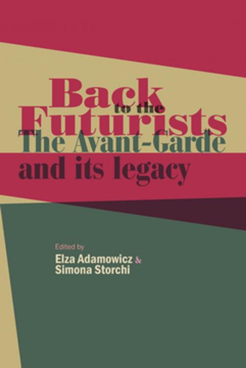 Cover of the book Back to the Futurists by Elza Adamowicz, Simona Storchi, Manchester University Press