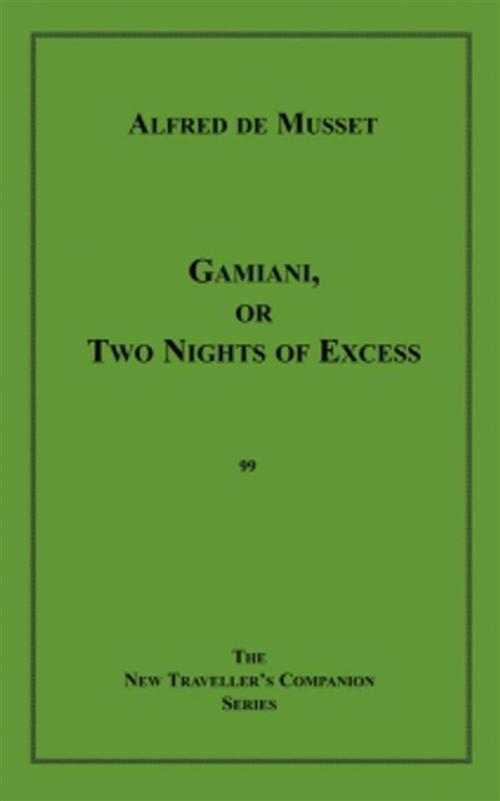 Cover of the book gamian by Alfred De Musset, Olympia Press