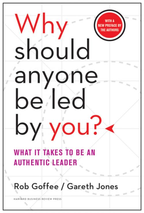 Cover of the book Why Should Anyone Be Led by You? With a New Preface by the Authors by Rob Goffee, Gareth Jones, Harvard Business Review Press