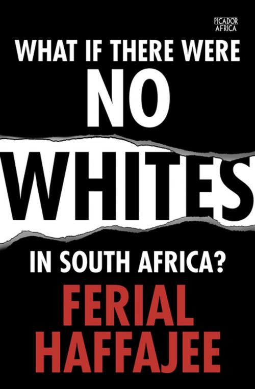 Cover of the book What if there were no whites in South Africa? by Ferial Haffajee, Pan Macmillan SA