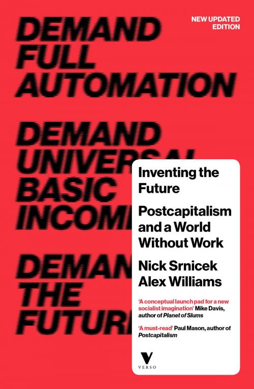 Cover of the book Inventing the Future by Nick SRNICEK, Alex Williams, Verso Books