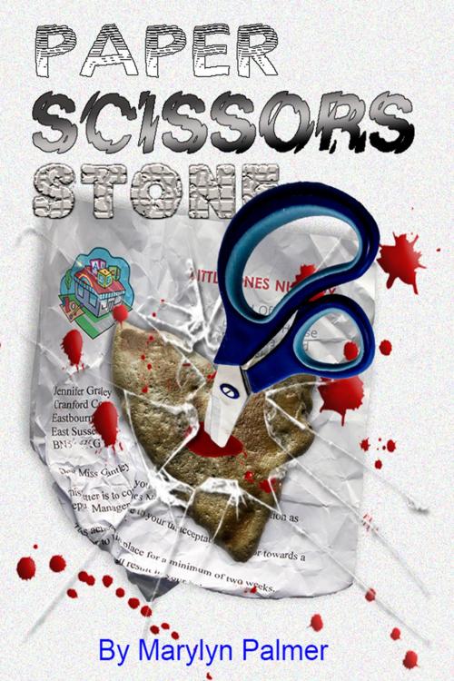 Cover of the book Paper Scissors Stone by Marylyn Palmer, Andrews UK