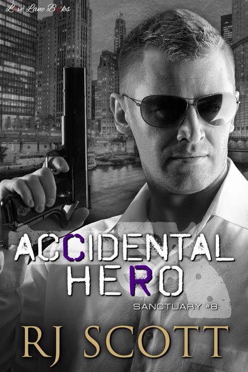 Cover of the book Accidental Hero by RJ Scott, Love Lane Books Ltd