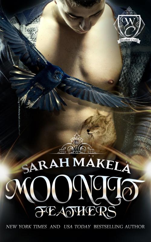 Cover of the book Moonlit Feathers by Sarah Makela, Woodland Creek, Kissa Press LLC