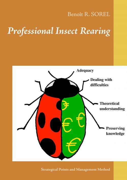 Cover of the book Professional insect rearing by Benoît R. Sorel, Books on Demand