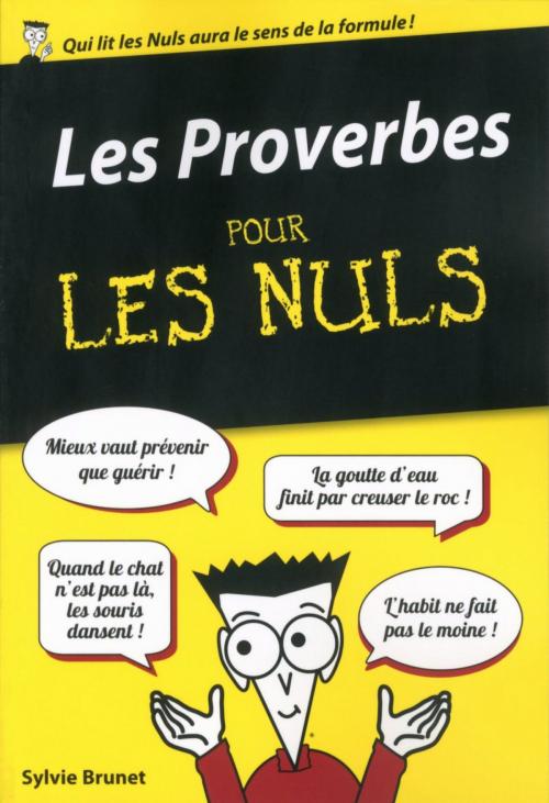 Cover of the book Les Proverbes pour les Nuls, édition poche by Sylvie BRUNET, edi8