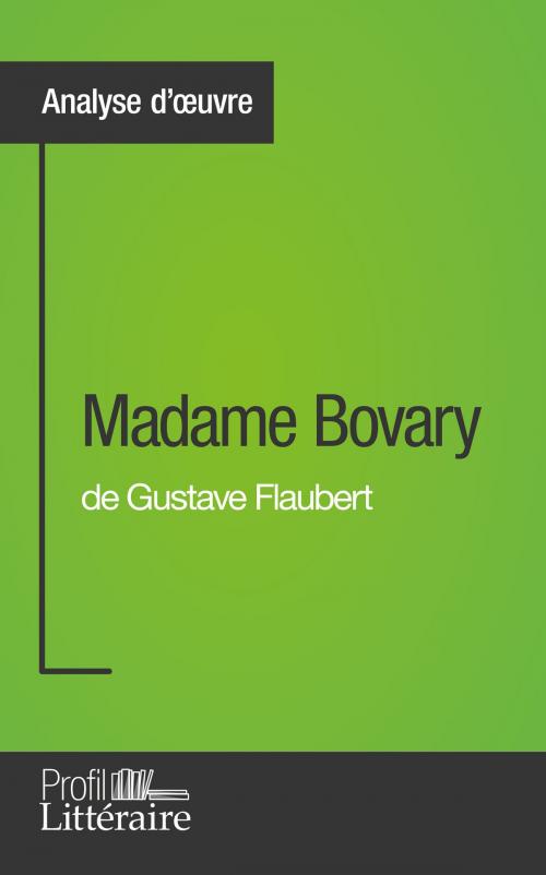 Cover of the book Madame Bovary de Gustave Flaubert (Analyse approfondie) by Faustine Bigeast, Profil littéraire