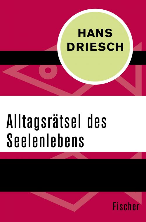 Cover of the book Alltagsrätsel des Seelenlebens by Hans Driesch, FISCHER Digital