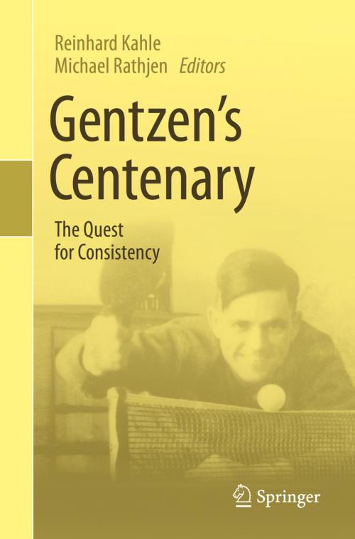 Cover of the book Gentzen's Centenary by , Springer International Publishing